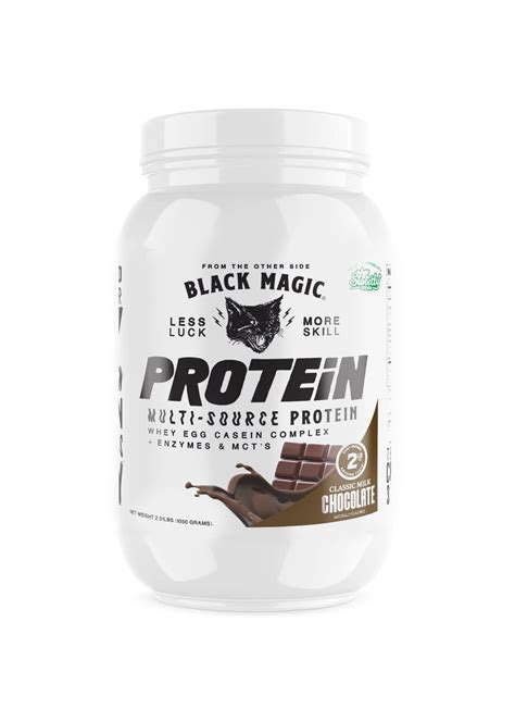 Blavk magic multi sojrce protein